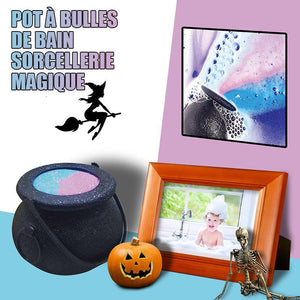 Pot de bulle magique de sorcière d'Halloween Boule de bain