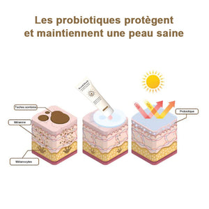 Crème solaire anti-pigmentation Probiotiques SPF 50