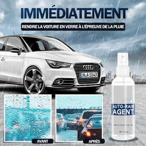 Agent de revêtement imperméable pour verre automobile