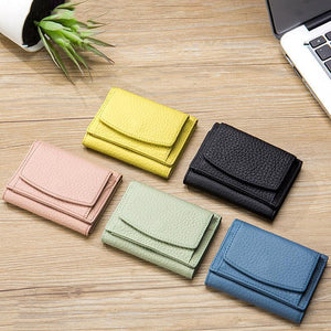 Mini portefeuille de poche pliable