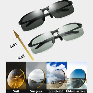 Lunettes de soleil à verres polarisés antireflets pour hommes