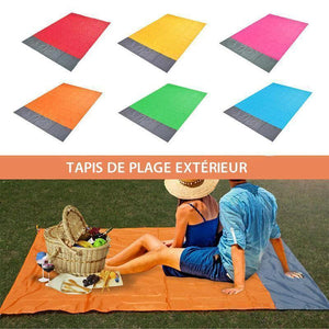 Couverture de Plage Anti-Sable Portable - pour Parc, Plage et Pique-nique