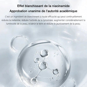 Nettoyant de niacinamide blanchissant pour le visage