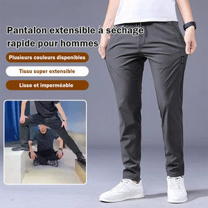 Pantalon extensible à séchage rapide pour hommes