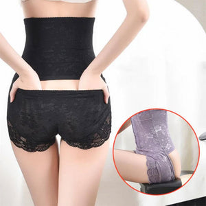 Culotte taille haute gainante minceur ventre plat efficace sous-vêtements