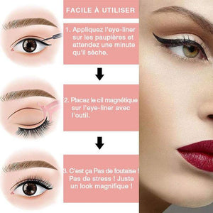 Ensemble Eyeliner Magnétique et Cils