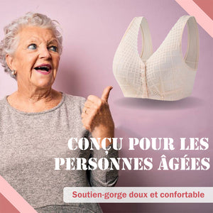 Soutien-gorge avec dentelle boucle avant