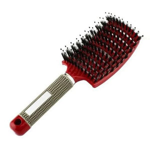 Brosse à cheveux en nylon à poils