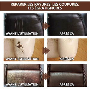 Ensemble de gel de réparation pour cuir