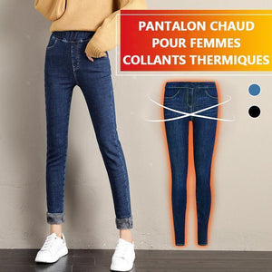 LEGGING POLAIRE THERMIQUE CHAUD POUR FEMMES