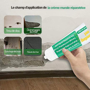 Pâte de réparation pour réparer les murs