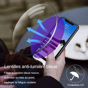 Lunettes de Lecture Multifocales Anti-lumière Bleue