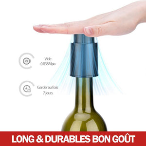 Bouchon de bouteille de vin sous vide de haute qualité