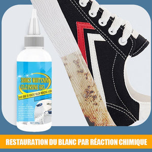 Gel nettoyant blanchissant pour chaussures