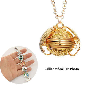 Collier Médaillon Photo - Achetez-en 1 et Obtenez-en 1 GRATUIT!