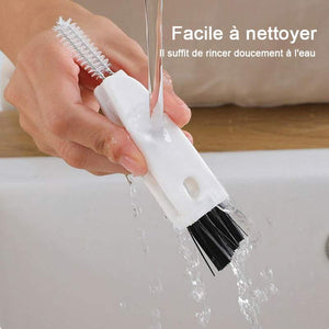 Brosse de détail de bouchon de bouteille 3 en 1