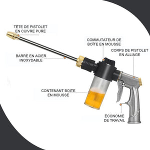 Pistolet pulvérisateur d'eau multifonctionnel