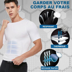 Vêtements t-shirt de Façonner le corps pour hommes (livraison gratuite)