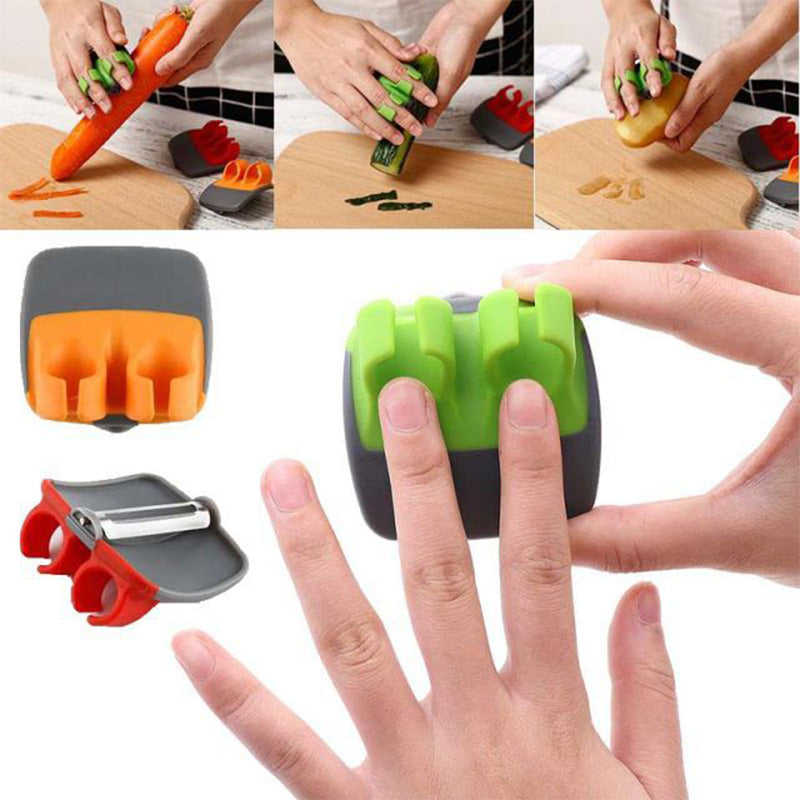 Éplucheur Fruits Et Légumes Mastrad Elios - Double Lame Inox Violet - Ambidextre Lave-Vaisselle