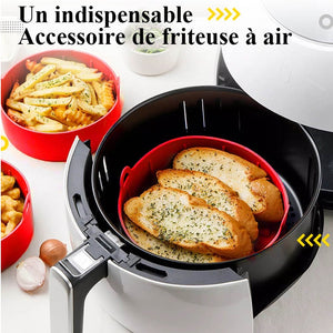 Pot en silicone pour friteuse à air