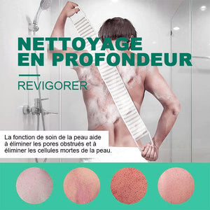 Serviettes de bain en longues bandes