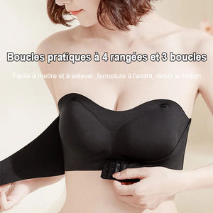 Soutien-gorge push-up à bretelles amovibles