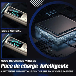 Câble de données de charge rapide avec Indicateur LED