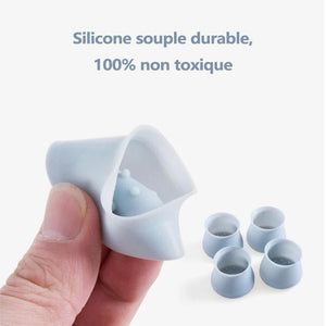 Housse de Protection en Silicone pour Pied de Meuble