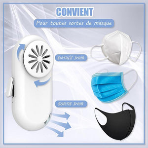 Petite ventilateur de masque