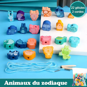 Blocs de construction perles éducatifs pour enfants