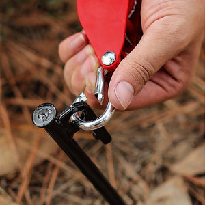 Corde de camping à poulie portable