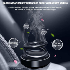 Aromathérapie Solaire automobile Assainisseur d'air de voiture