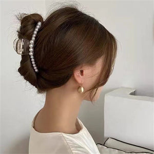 Pince à cheveux avec perles