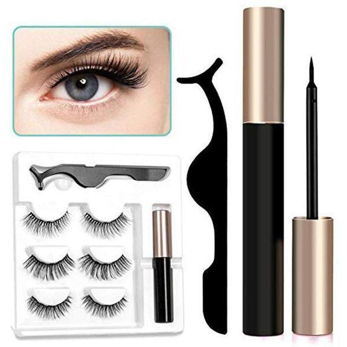 Ensemble Eyeliner Magnétique et Cils