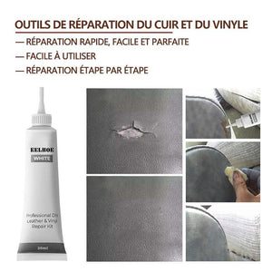 Pâte de restauration du cuir