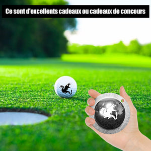 Outil d'alignement de marqueur de golf en acier inoxydable