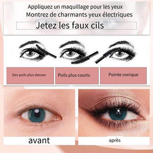 Mascara 5D d'extension de boucles super longue durée 2 en 1(Acheter 1 en obtenir 1 gratuitement)