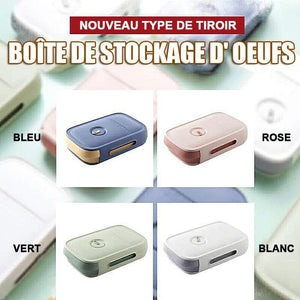 Nouvelle boîte de rangement des œufs à tiroir