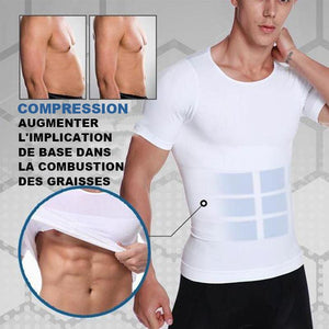 Vêtements t-shirt de Façonner le corps pour hommes (livraison gratuite)