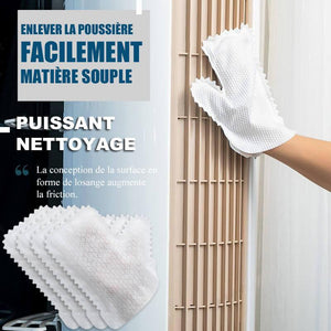 Gants de dépoussiérage tissés