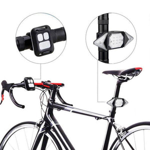 Nouveau type de clignotant de vélo à télécommande étanche USB