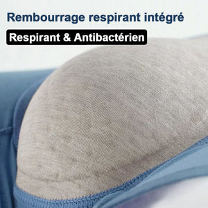 Sous-vêtement antibactérien respirant pour hommes