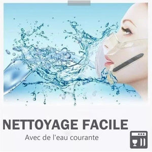 Masque facial sans buée (Couleur expédiée au hasard)