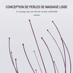 Masseur de tête de poulpe (couleur aléatoire)