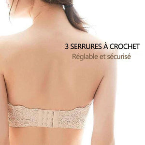 Le soutien-gorge en dentelle sans bretelles le plus confortable