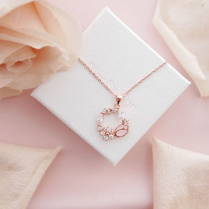 Collier Tulipe Rose