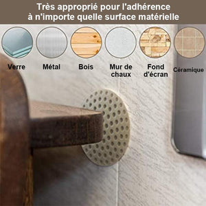 Protecteur de boutons pour la  porte en caoutchouc (couleur aléatoire)