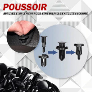 Ensemble de clips de retenue de voiture(100pcs)