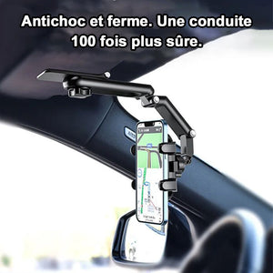 Support de téléphone pour voiture multifonctionnel