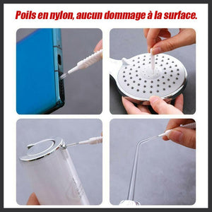 Brosse de nettoyage de trou de crevasse